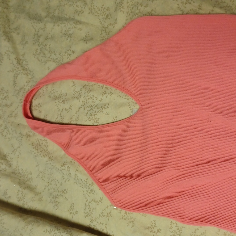 One piece halter top